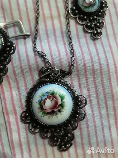 Набор из серебра