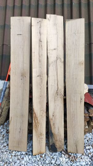 Доска дубовая сухая амбарная старая