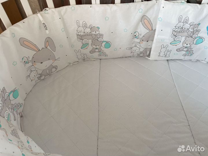 Бортики в детскую кроватку Baby ton