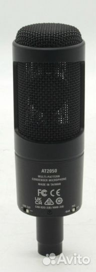 Студийный микрофон audio technica AT 2050