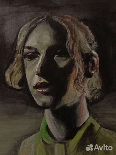 Картина.Гуашь.Холст