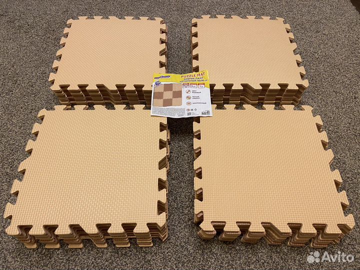 Детский мягкий коврик пазл