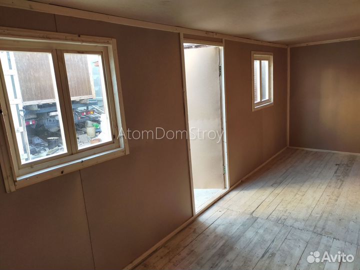 Вагончик с надежной крышей