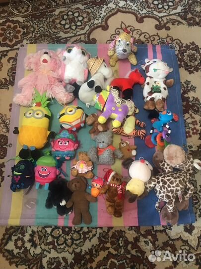 Мягкие игрушки пакетом