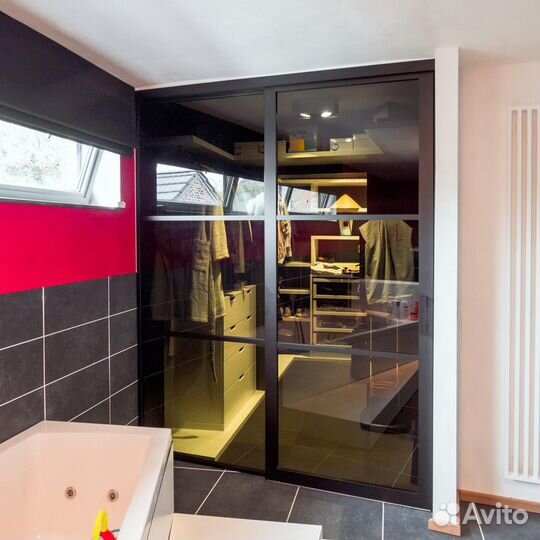 Двери в гардеробную раздвижные, распашные,гармошка