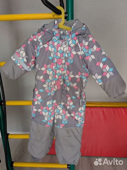 Зимний комбинезон crockid 92-98 зимний для девочки
