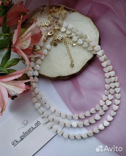 Ожерелье из бисера