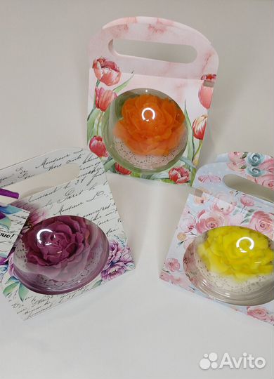 Мыло ручной работы в куполе