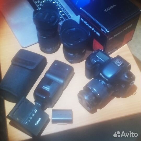 Canon 7d kit, sigma 10-20