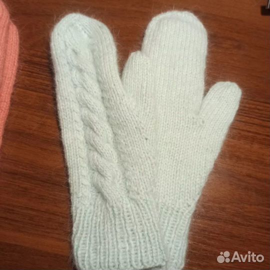 Варежки женские ручной работы