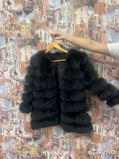 Шуба из песца 3в1