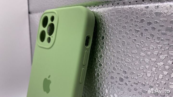Чехол на iPhone 12 Pro Silicon Case Mint
