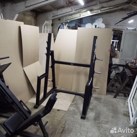 Стойка для приседаний AV117/80