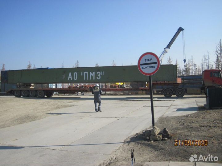 Кран козловой