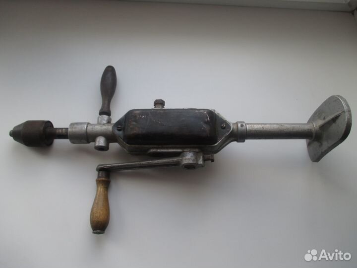 Ручная дрель из СССР