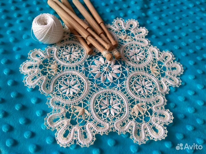 Вологодское кружево. Кружевная салфетка