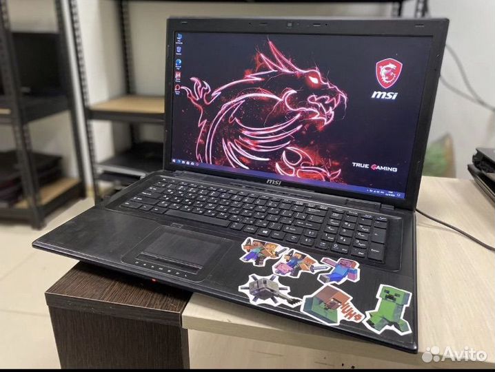 Игровой MSI 17.3 IPS/nvidia/Core i5/SSD