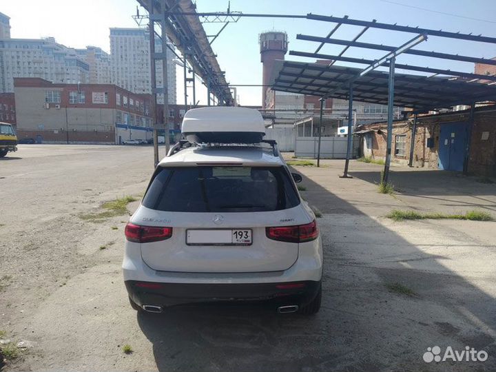 Багажник автобокс на крышу Inno New Shadow 16 Whit