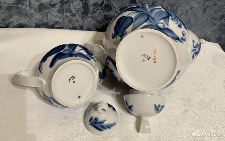 Чайники, доска, подстаканник лоз, СССР