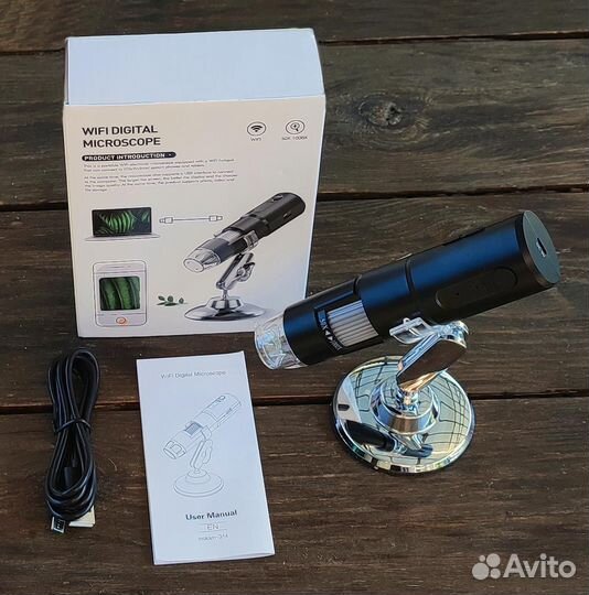 Цифровой микроскоп WiFi, трихоскоп