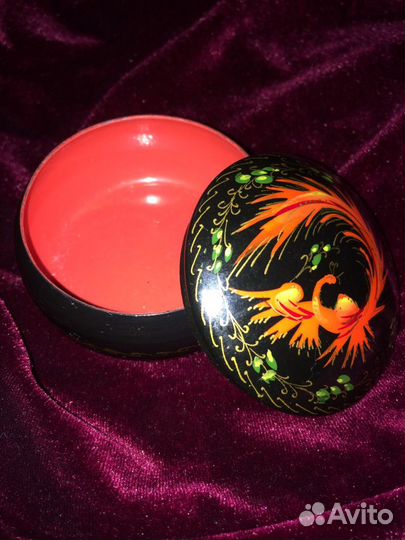 Шкатулка Палех 80-е годы СССР