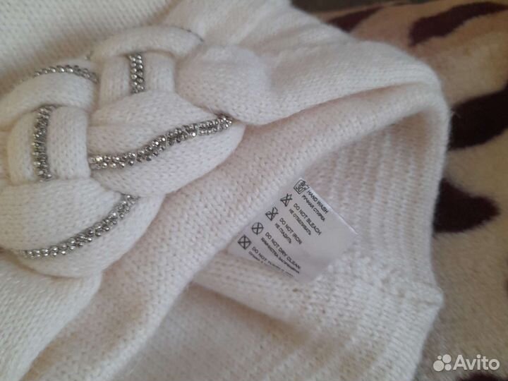 Шапка зимняя шерстяная