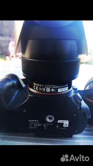 Sony alpha 77 с 16-50 2.8 + hvl-f43am