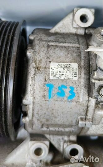 Компрессор кондиционера Toyota corolla E150/auris