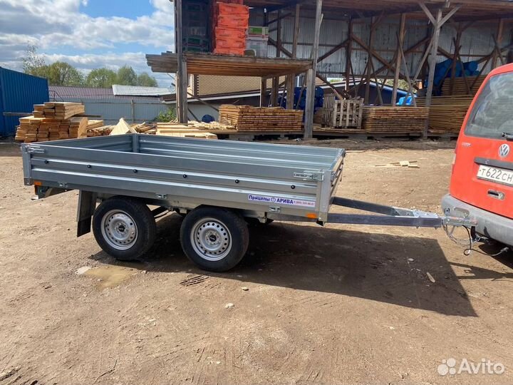 Прицеп двухосный 817737.001. Сертификат установки