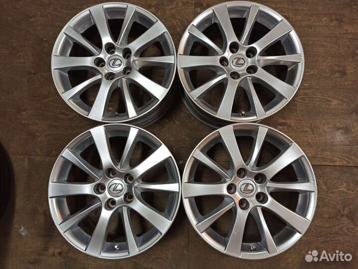 Диски 17 5х114,3 ET45 оригинал Lexus IS из Японии