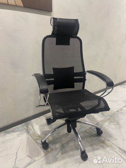 Кресло офисное Метта Samurai S-3.04 черный