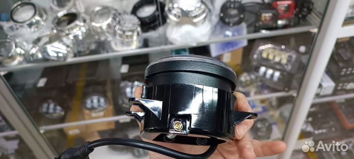 2шт Противотуманные фары Mitsubishi птф Led