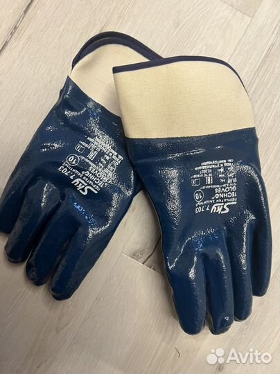 Перчатки обрезиненные рабочие