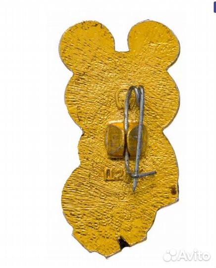 Значок Олимпийский мишка Талисман Олимпиада 80