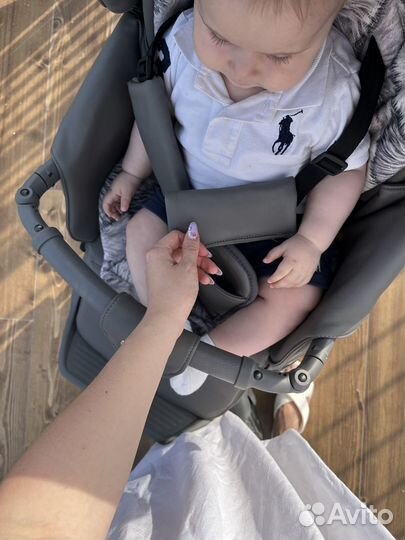 Коляска adamex luciano deluxe 2в 1