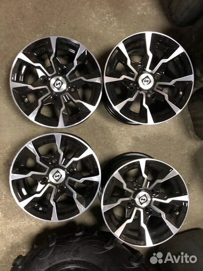 Диски от квадроцикла stels guepard 12 4/110 новые