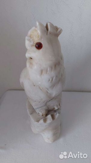 Мраморная статуэтка светильник