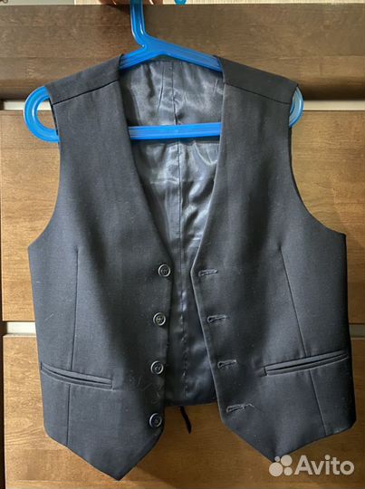 Школьная форма. Silver Spoon, Жилет школьный (сини