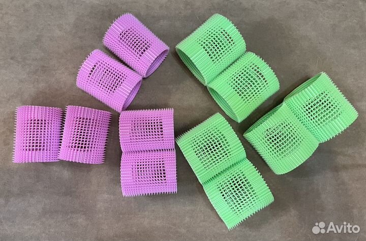 Бигуди с липучками, комплект 4см и 5см