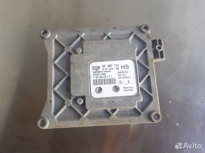 Эбу opel астра h z16xer