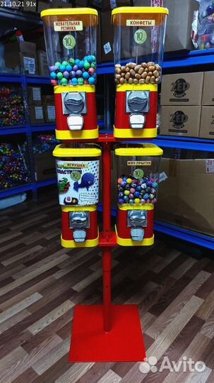 Автомат жвачка / Торговые автоматы механические