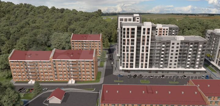 2-к. квартира, 45 м², 6/6 эт.