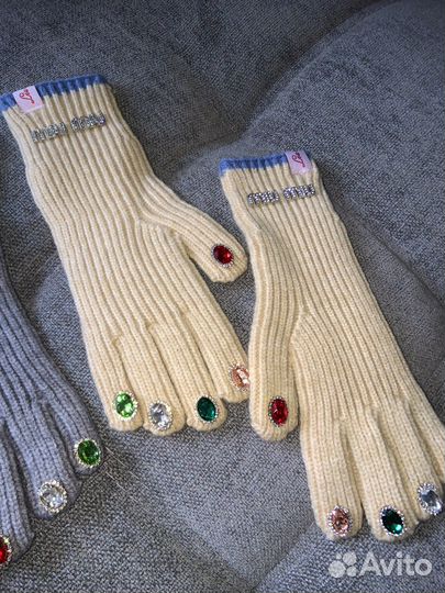 Перчатки miu miu новые
