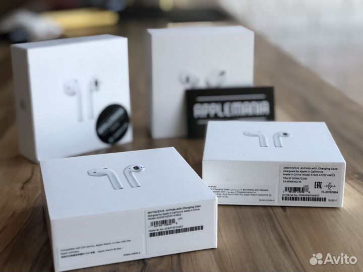 AirPods 1,2,Pro (б/у оригинал)