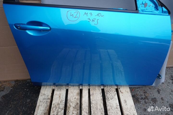 Пеедняя поавая дверь mazda 3 bl