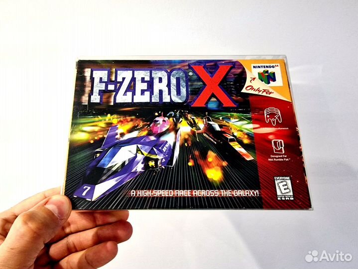 F-zero X для nintendo 64