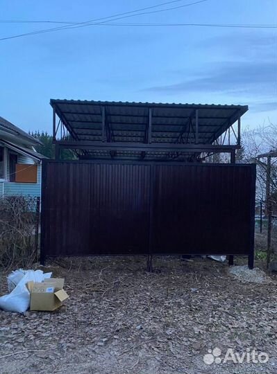 Навес по договору с гарантией