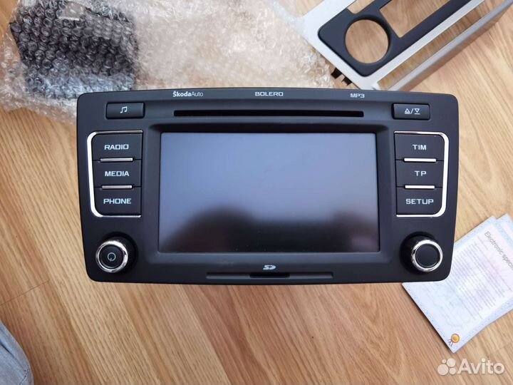 Штатное гу Bolero skoda octavia a5