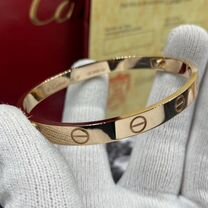 Золотой браслет Cartier love 585