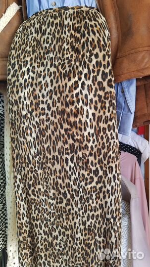 Юбка плиссированная длинная